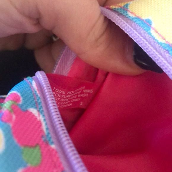 Lilly Pulitzer x Estée Lauder snapdragon cosmetic pouch - Picture 7 of 8